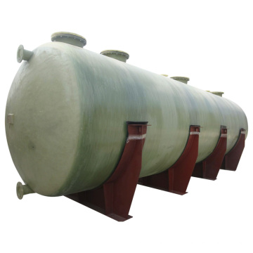 Tanques horizontais ou verticais de enrolamento FRP para armazenamento de líquidos químicos